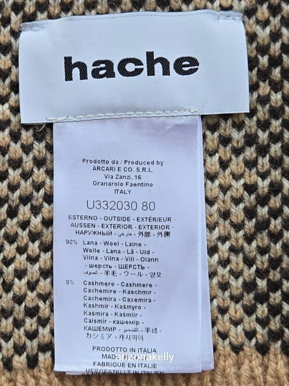 Hache entirely made